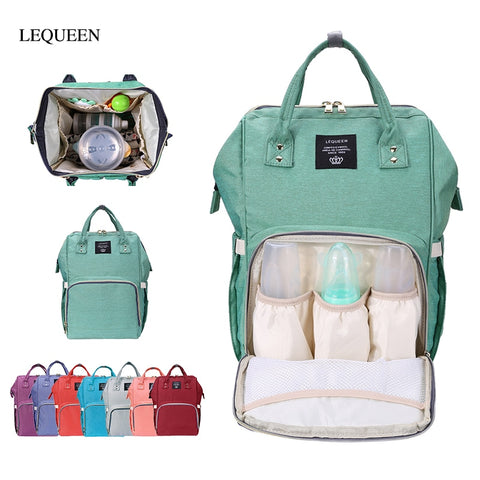 Mommy Multifunctional Large Capacity Diaper Bags Baby Mummy Outdoor Travel Waterproof Backpack Baby Care Nursing Nappy Bag